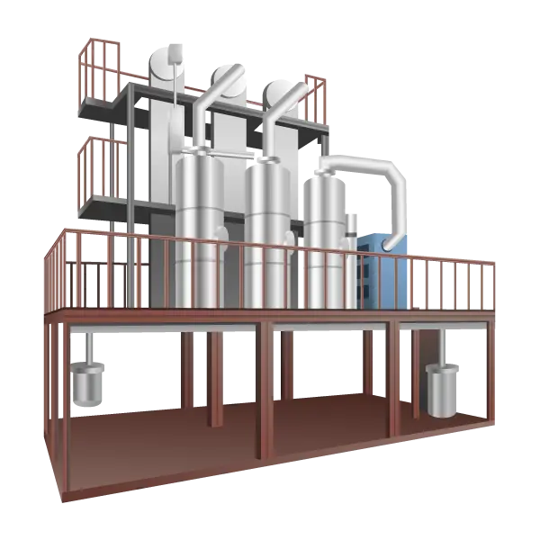  Evaporator‐Concentrator system