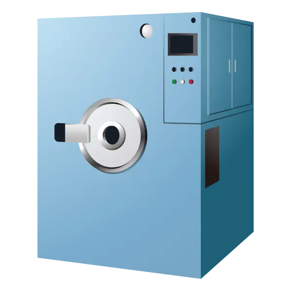 Goods dye processing machine